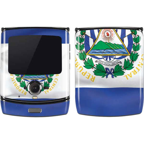 El Salvador Flag Motorola RAZR Skin